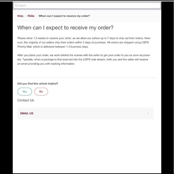 FAQ when will I ship? - Picture 3 of 3